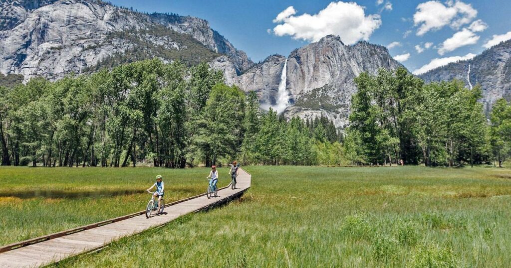 Biking Yosemite Valley