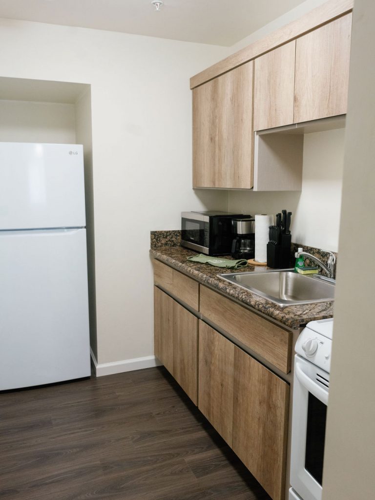Cedar Lodge Renovated Kitchen