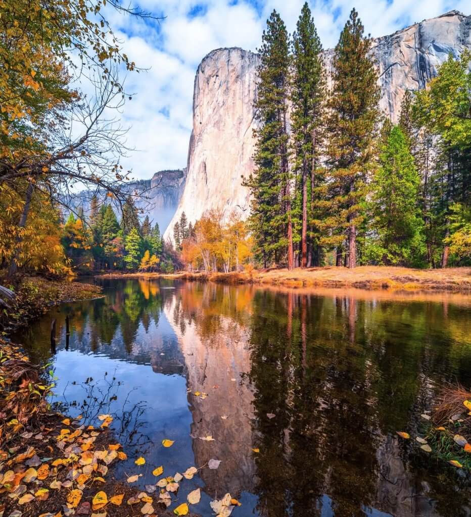 Image of yosemite in the fall