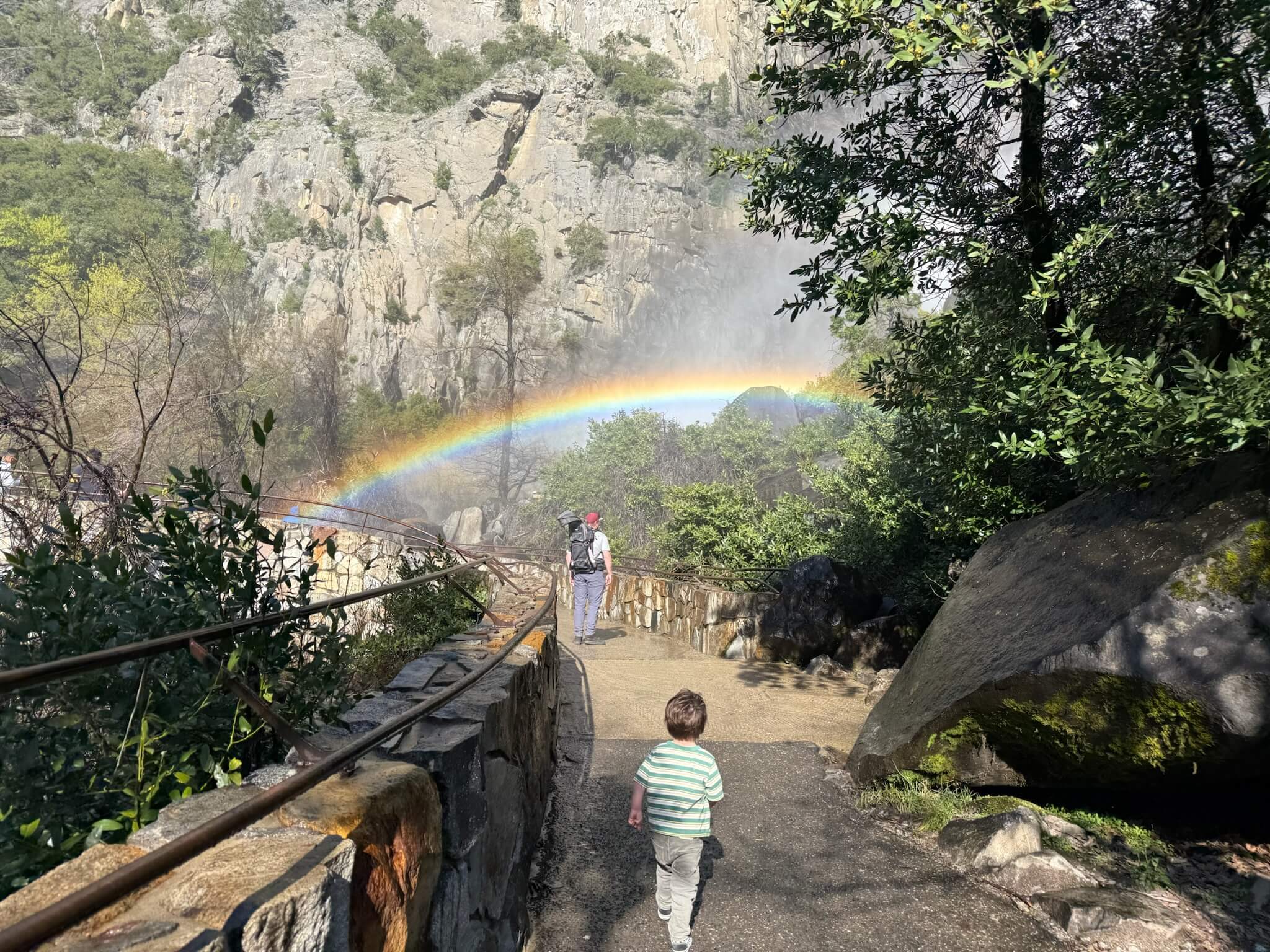 Family friendly trails in yosemite