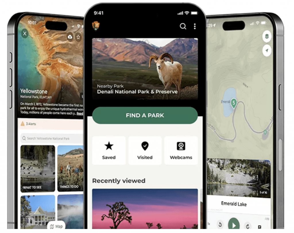 yosemite national park app